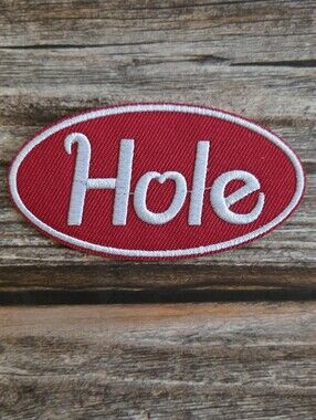 Hole 90s Vintage Grunge Indie  Alternative Rock Iron On Patch